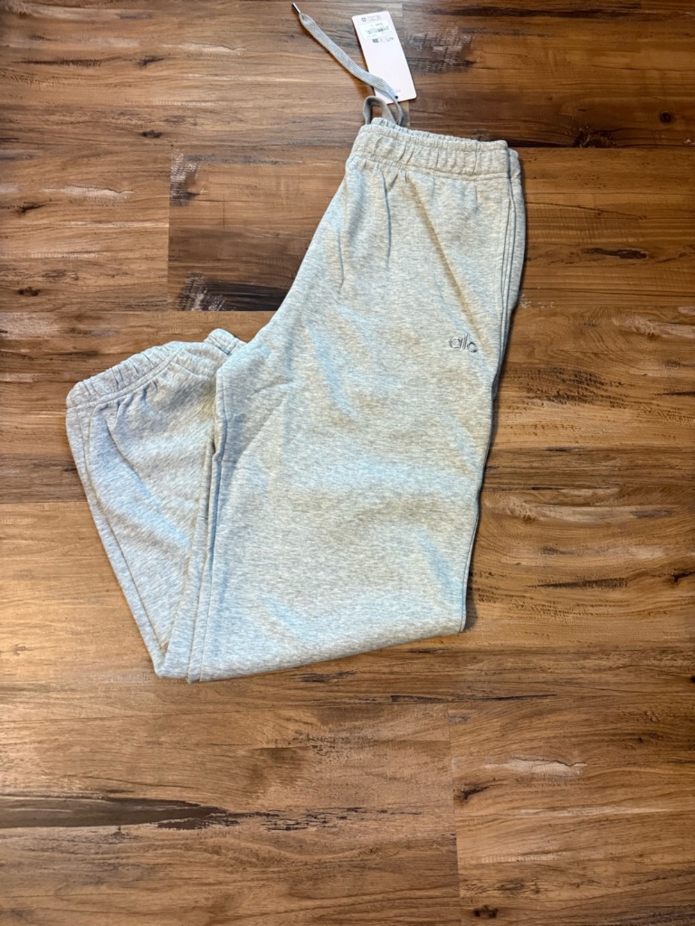ALO Yoga Light Gray Joggers - Women's Track Pants